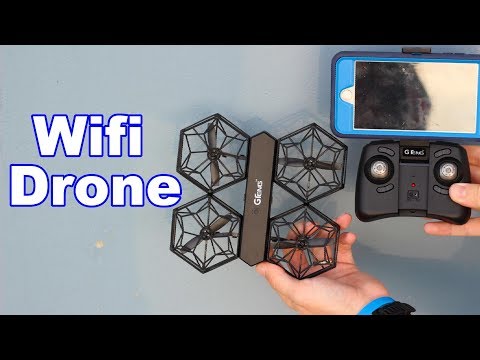 Modular Camera Drone Under $50 w/ Altitude Hold - Gteng T908W - TheRcSaylors - UCYWhRC3xtD_acDIZdr53huA