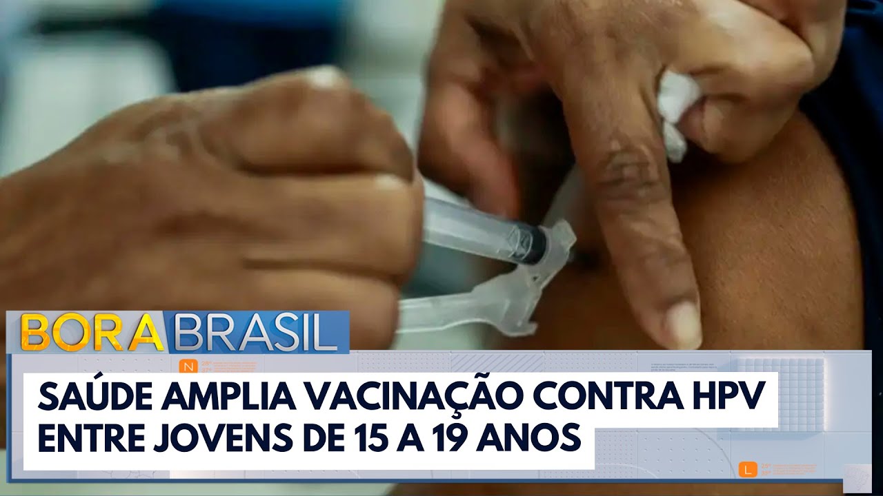 Saúde amplia vacinação contra HPV entre jovens de 15 a 19 anos