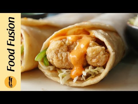 Crispy Chicken Paratha Roll Recipe By Food Fusion (Ramzan Special Recipe)