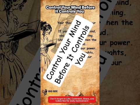 Control Your Mind Before It Controls You #dailyinspiration #motivation #quotes