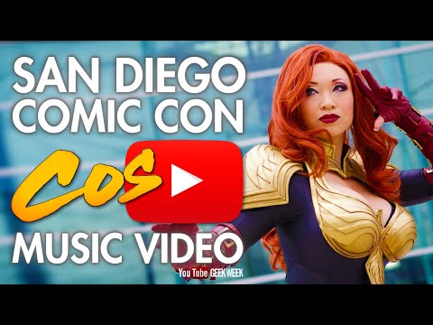 Geek Week: San Diego Comic Con - I Just Want To Be A SuperHero - Cosplay Music Video - UCLD2PrMowyABr5HRrNxpWqg