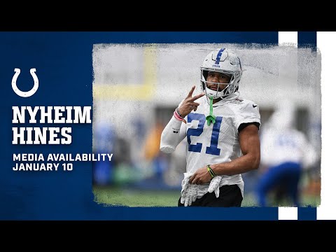Nyheim Hines End-of-Season Media Availability video clip