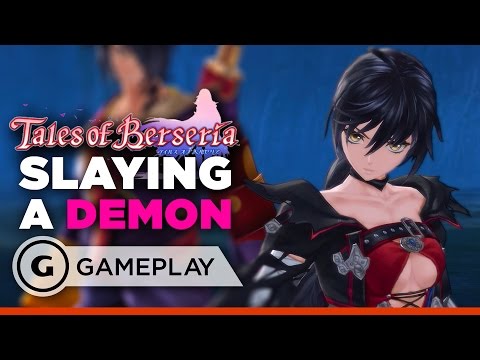 Tales of Berseria - Fighting a Boss Demon Gameplay - UCbu2SsF-Or3Rsn3NxqODImw