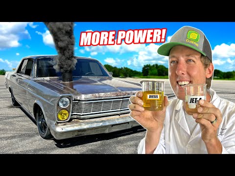 Jet Fuel vs. Diesel: Performance Test with Cleetus McFarland