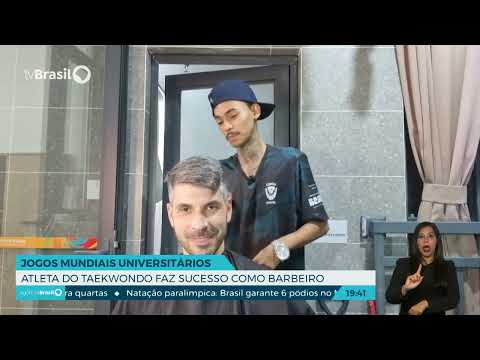 Atleta dos Jogos Mundiais Universitários faz sucesso como barbeiro | Stadium