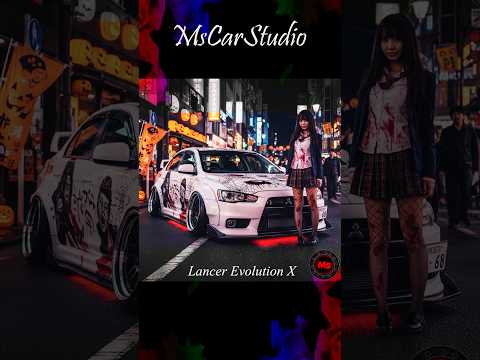 三菱 ランサーエボリューション X ハロウィン仕様 JDM #ai #mistubishi #lancer #jdm #evo #ハロウィン