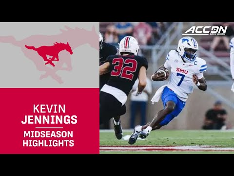 SMU QB Kevin Jennings Midseason Highlights | 2024 ACC Football - BVM Sports