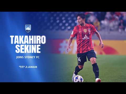 Video thumbnail for Takahiro Sekine signs for Sydney FC