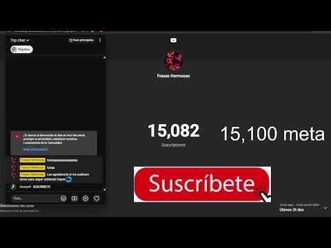 llegando a 15,100 sub Frases Hermosas