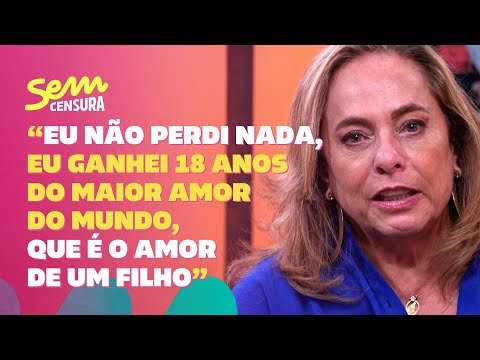 Sem Censura | Cissa Guimarães fala sobre luto e ensinamentos com filho