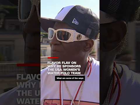 Flavor Flav on why he sponsors the USA women’s water polo team