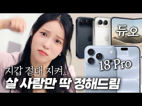 17프로 막차 탈까? 고민되면 보세요! 뭐 살지 정해드림 (폴드8 VS 아이폰 듀오)