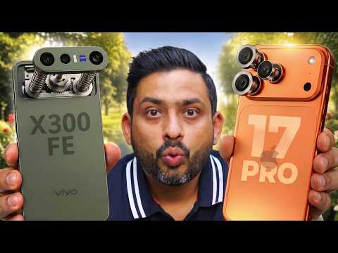 Vivo X300 FE vs iPhone 17 Pro Camera Test | Shocking Results