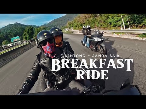BREAKFAST RIDE | Bentong - Janda Baik : 1st Time Pekena Lemang Tokki & Singgah Restoran Viral