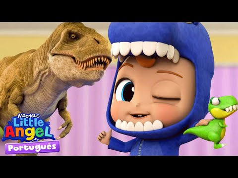 Vamos Brincar de Dinossauro Joãozinho 🦖 Little Angel Brasil | Músicas Infantis em Português