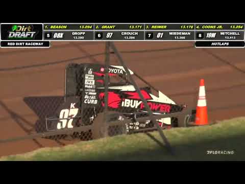 LIVE PREVIEW: USAC Midgets at Red Dirt Raceway - dirt track racing video image