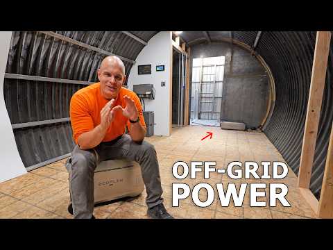 How to Properly Power a Backyard Bunker - (Completely Off Grid)