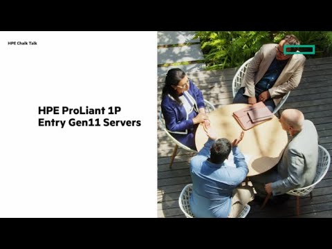 HPE ProLiant Gen11 entry 1P servers | Chalk Talk