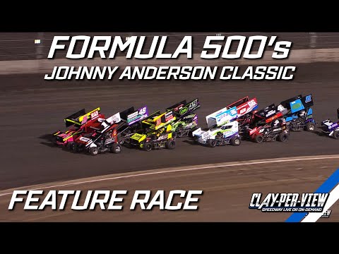 Formula 500's | Johnny Anderson Classic - Perth Motorplex - 10th Feb 2024 | Clay-Per-View - dirt track racing video image