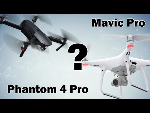 Mavic Pro or Phantom 4 Pro - Which one should you get??? - UCnAtkFduPVfovckNr3un1FA