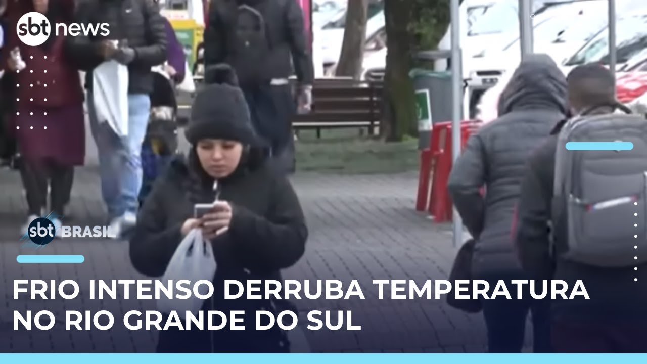 70 cidades registraram temperaturas negativas no Rio Grande do Sul | SBTBrasil