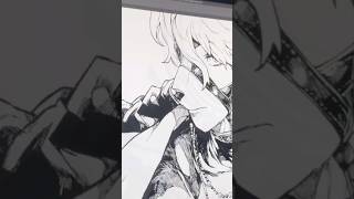 ジャンプ漫画家志望がライカンさんを描いてみました！　#shorts  #ゼンゼロ  　#drawing #art