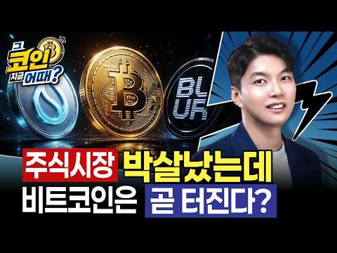 코스피 6% 가까이 폭락했는데 비트코인은 바닥? 큰손들이 지금도 계속 담는 진짜 이유 | 홍지윤 전문가