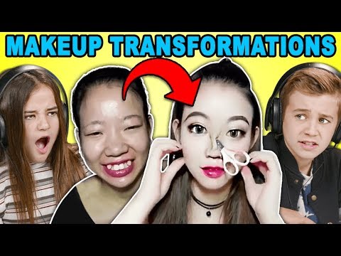 Kids React To Viral Asian Makeup Transformations Compilation - UC0v-tlzsn0QZwJnkiaUSJVQ