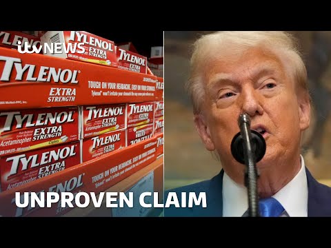 Donald Trump links paracetamol in pregnancy to autism but experts say it is unproven | ITV News