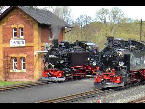 Prachtige stoom op de Pressnitztal smalspoorlijn | Beautiful steam on the Pressnitz Valley Railway