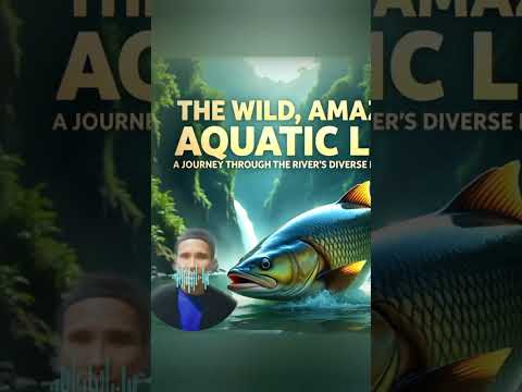 AMAZONE WILD , PREDATOR, AQUATIC LIFE RIVER UNDERWATER | SEA 4K #sungaiamazon #shorts