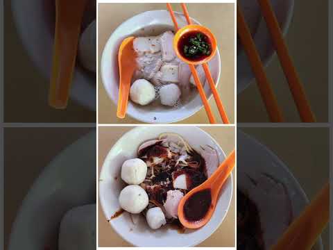 隐藏在住宅后的美食Restoran Three Hill ( 三山茶室 粿条汤) #大马美食 #travel #槟城美食