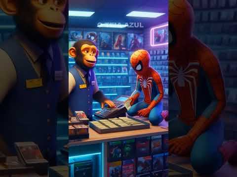 HOMEM ARANHA PAGANDO O QUE DEVE