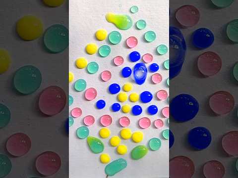 Màu sơn Trộn Nghiền 💧#shorts #asmr