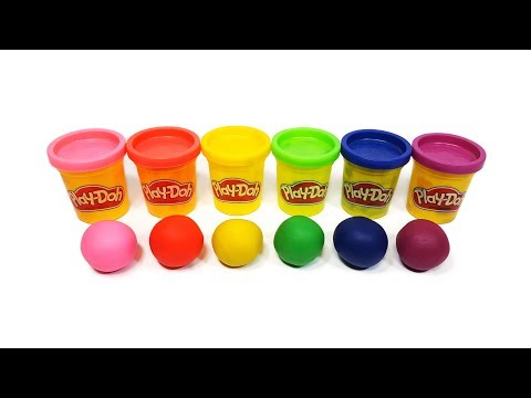 플레이도우로 재미있고 신나는 색깔 영어 단어 배우기 놀이 동영상