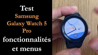 Vido-Test : Test Samsung Galaxy Watch 5 Pro : toujours plus fort
