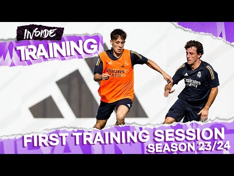 FIRST TRAINING SESSION | Real Madrid 2023/24