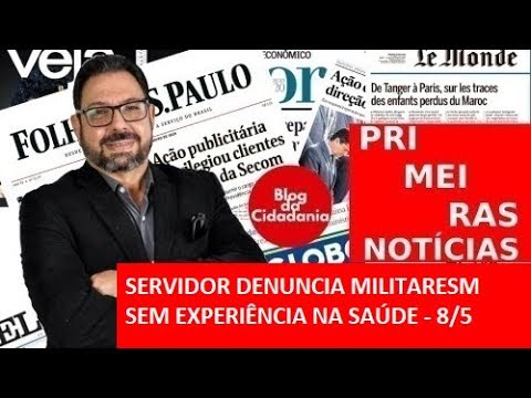 Servidor denuncia militares sem experiência na Saúde