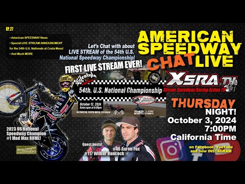 EP27 Let's Chat about our PPV LIVE STREAM from Costa Mesa Speedway! - dirt track racing video image