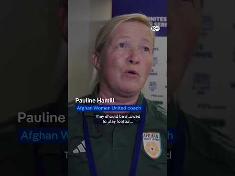 Afghanistan women's national team plays for first time in four years | DW News