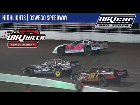 DIRTcar Pro Stocks | Super Dirt Week | Oswego Speedway | October 11, 2024 | HIGHLIGHTS - dirt track racing video image