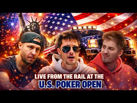 New Video from PokerGO: U.S. Poker Open LIVE From The Rail with Jeremy Ausmus, Jeremy Becker, and Michael Berk
