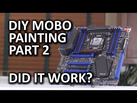 Painting A Motherboard DIY Mod - Part 2, The Stunning Reveal - ASUS Rampage V Extreme - UCXuqSBlHAE6Xw-yeJA0Tunw