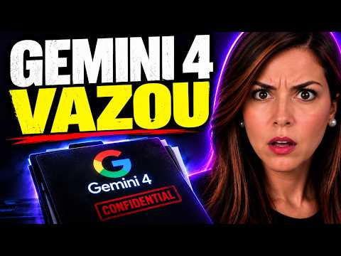 Suposto Gemini 4 Aparece do Nada e os Primeiros Testes São ABSURDOS!
