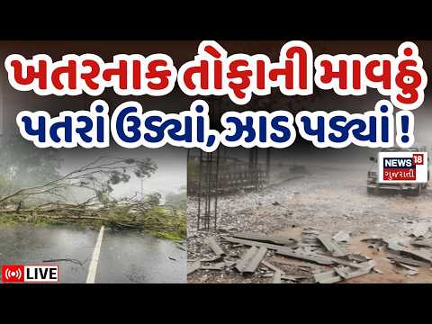 Unseasonal Rain LIVE | દેશભરમાં માવઠાનો કહેર, પતરાં ઉડ્યાં, ઝાડ પડ્યાં | Cyclone Storm |Weather News