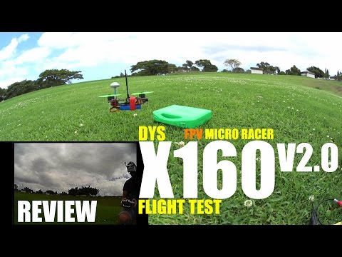 DYS X160 Version 2.0 Micro FPV Race Drone Review - [Flight Test] - UCVQWy-DTLpRqnuA17WZkjRQ