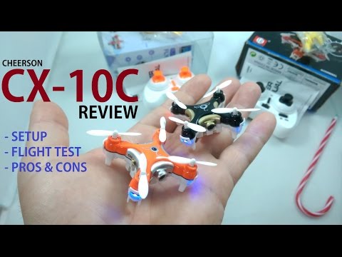 CHEERSON CX-10C Review - Worlds Smallest Camera QuadCopter Drone [Setup, Flight Test, Pros & Cons] - UCVQWy-DTLpRqnuA17WZkjRQ