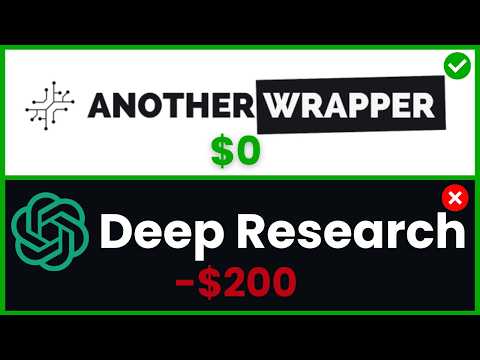 FREE Open Deep Research BEATS OpenAI Deep Research! (SAVE $200/mo!!)🤖 Another Wrapper GUI AI Agent