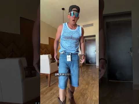 Thanks to Kacey Musgraves for designing these jorts