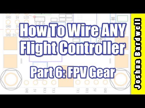 Flight Controller Wiring For Beginners - PART 6 - FPV Camera and Video Transmitter - UCX3eufnI7A2I7IkKHZn8KSQ